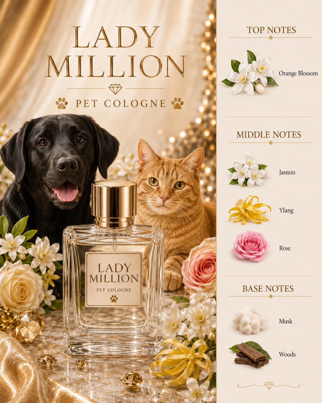 2 x Pick N Mix Pet Cologne