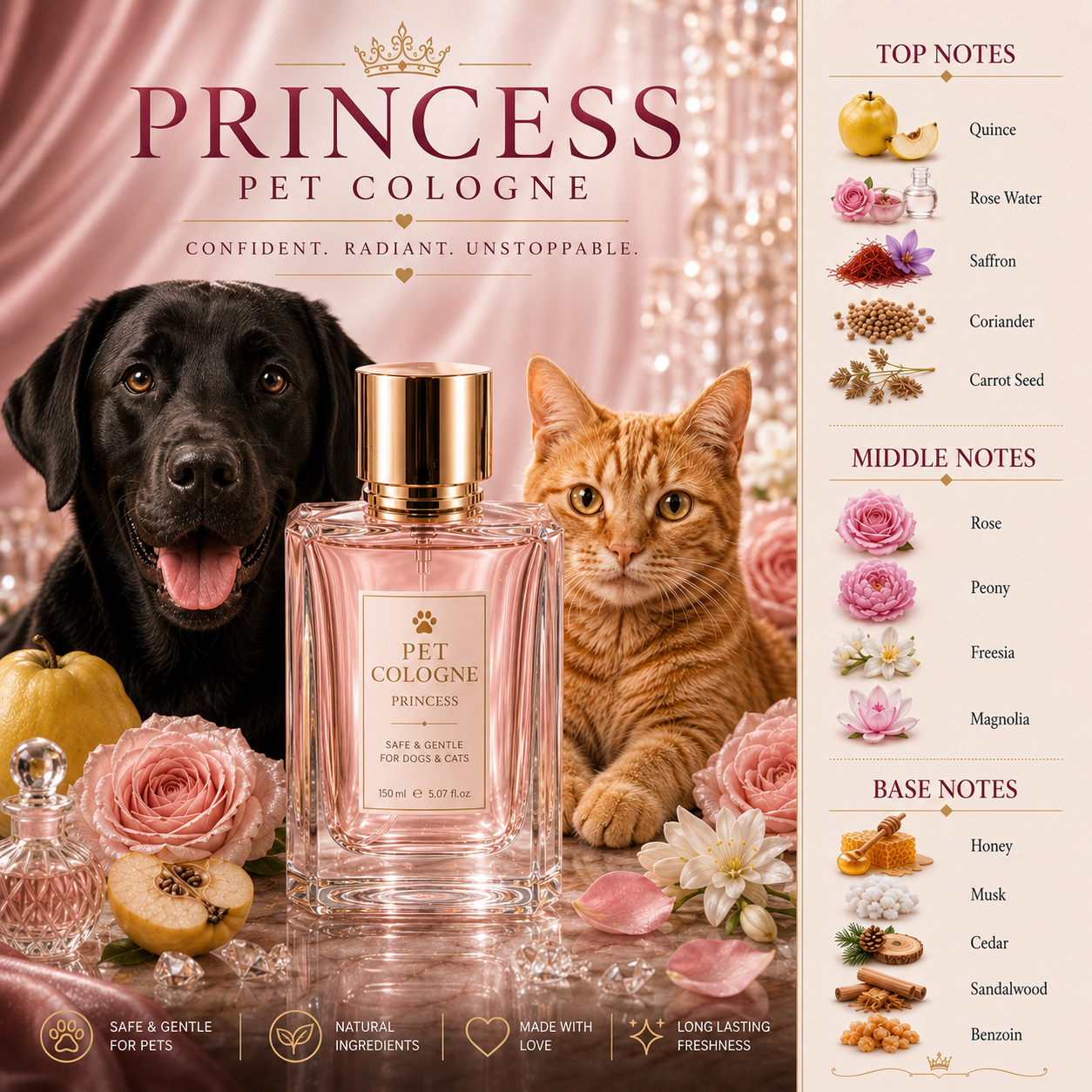 2 x Pick N Mix Pet Cologne